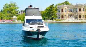 Motoryacht Exterior P112 17 meters 11 capacity Best Yacht Rental with Premionly in Istanbul