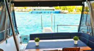 Motoryacht Interior P112 17 meters 11 capacity Best Yacht Rental with Premionly in Istanbul