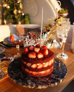 Motoryacht Interior P101 birthday organization 18 meters 10 capacity Best Yacht Rental with Premionly in Istanbul