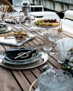 Motoryacht Interior P101 18 meters 10 capacity Best Yacht Rental with Premionly in Istanbul