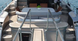 Motoryacht Interior P103 19 meters 13 people capacity best yacht rental with Premionly in Istanbul