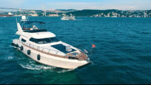 Motoryacht Exterior P113 22 meters 13 capacity Best Yacht Rental with Premionly in Istanbul