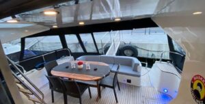 Motoryacht Interior P113 22 meters 13 capacity Best Yacht Rental with Premionly in Istanbul
