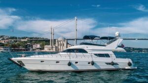 Motoryacht Exterior P113 22 meters 13 capacity Best Yacht Rental with Premionly in Istanbul
