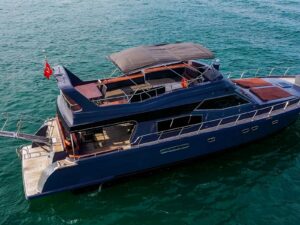 Motoryacht Exterior P107 23 meters 21 capacity Best Yacht Rental with Premionly in Istanbul