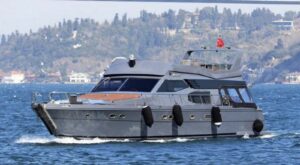 Motoryacht Exterior P107 23 meters 21 capacity Best Yacht Rental with Premionly in Istanbul