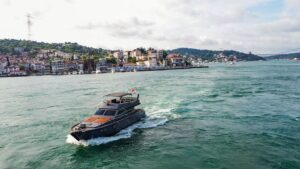 Motoryacht Exterior P107 23 meters 21 capacity Best Yacht Rental with Premionly in Istanbul