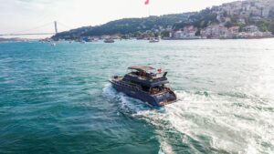Motoryacht Exterior P107 23 meters 21 capacity Best Yacht Rental with Premionly in Istanbul