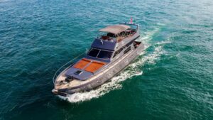 Motoryacht Exterior P107 23 meters 21 capacity Best Yacht Rental with Premionly in Istanbul