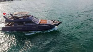 Motoryacht Exterior P107 23 meters 21 capacity Best Yacht Rental with Premionly in Istanbul
