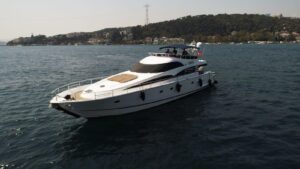Motoryacht Exterior P111 24 meters 30 capacity Best Yacht Rental with Premionly in Istanbul