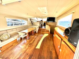 Motoryacht Interior P111 24 meters 30 capacity Best Yacht Rental with Premionly in Istanbul