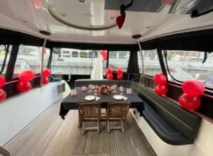 Motoryacht Interior P112 17 meters 11 capacity Best Yacht Rental with Premionly in Istanbul