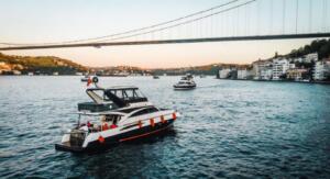Motoryacht Exterior P112 17 meters 11 capacity Best Yacht Rental with Premionly in Istanbul