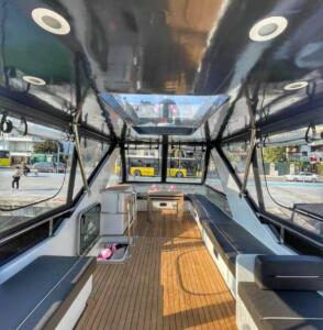 Motoryacht Interior P112 17 meters 11 capacity Best Yacht Rental with Premionly in Istanbul