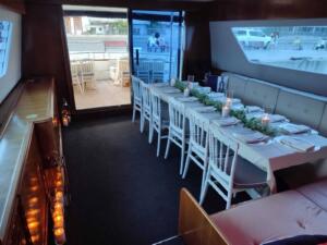 Motoryacht P115 Interior 26 meters 30 People Capacity Best Yacht Rental with Premionly.com in Istanbul