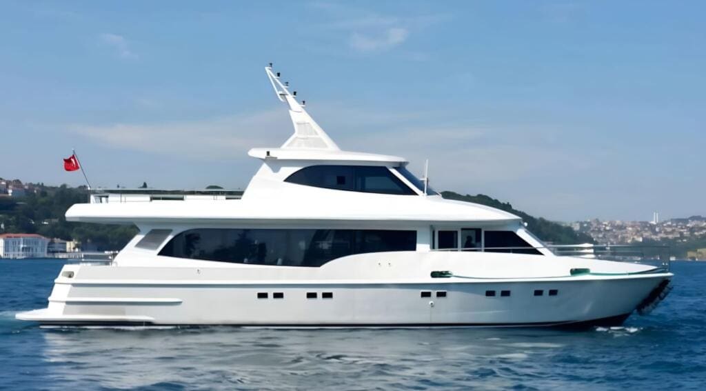 Motor Yacht 24mt P108 80 capacity istanbul bosprorus for weddings and celebrations premionlycom 1
